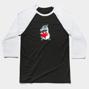 I Steal Hearts Valentines Day T-Rex Dinosaur Baseball T-Shirt